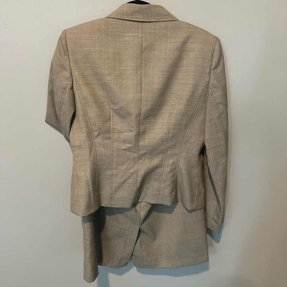Kasper Taupe Blazer and Skirt Set - Picture 2 of 5